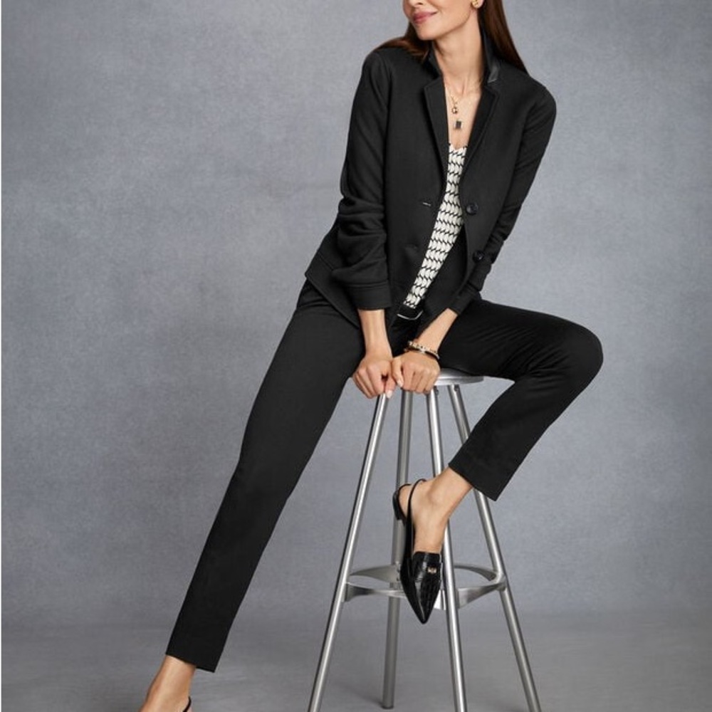 Talbots Dark Blue Straight Leg Pants